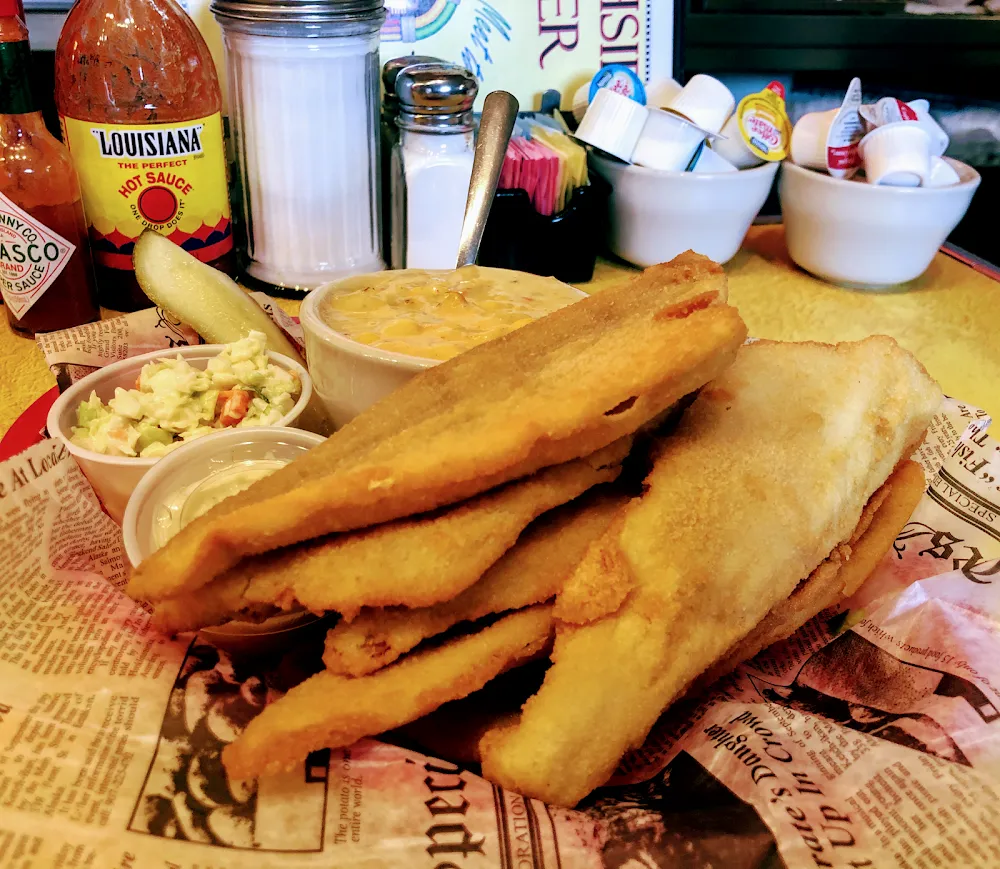 Fried Perch Basket